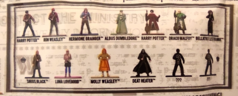 Harry Potter Nano Metalfigs